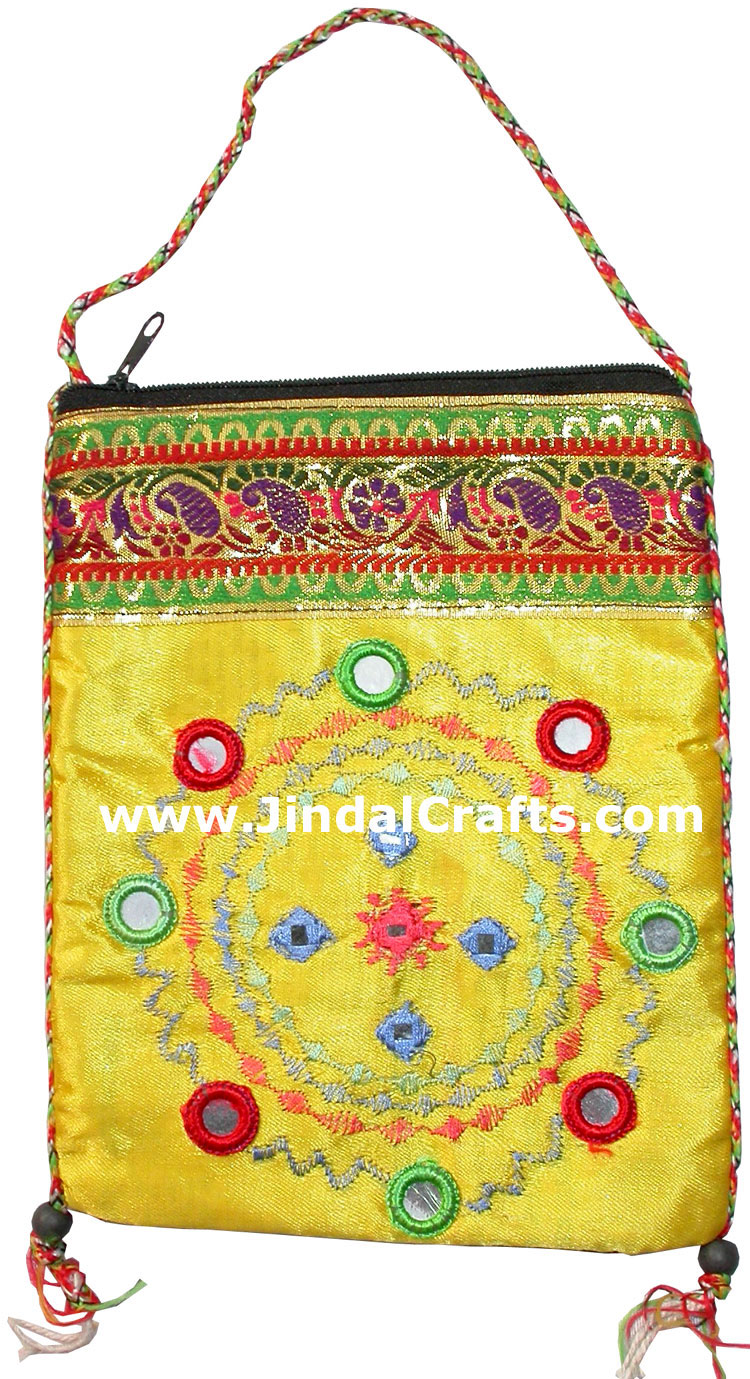 Designer Cotton Bag Eco Friendly Hand Crafted India Art