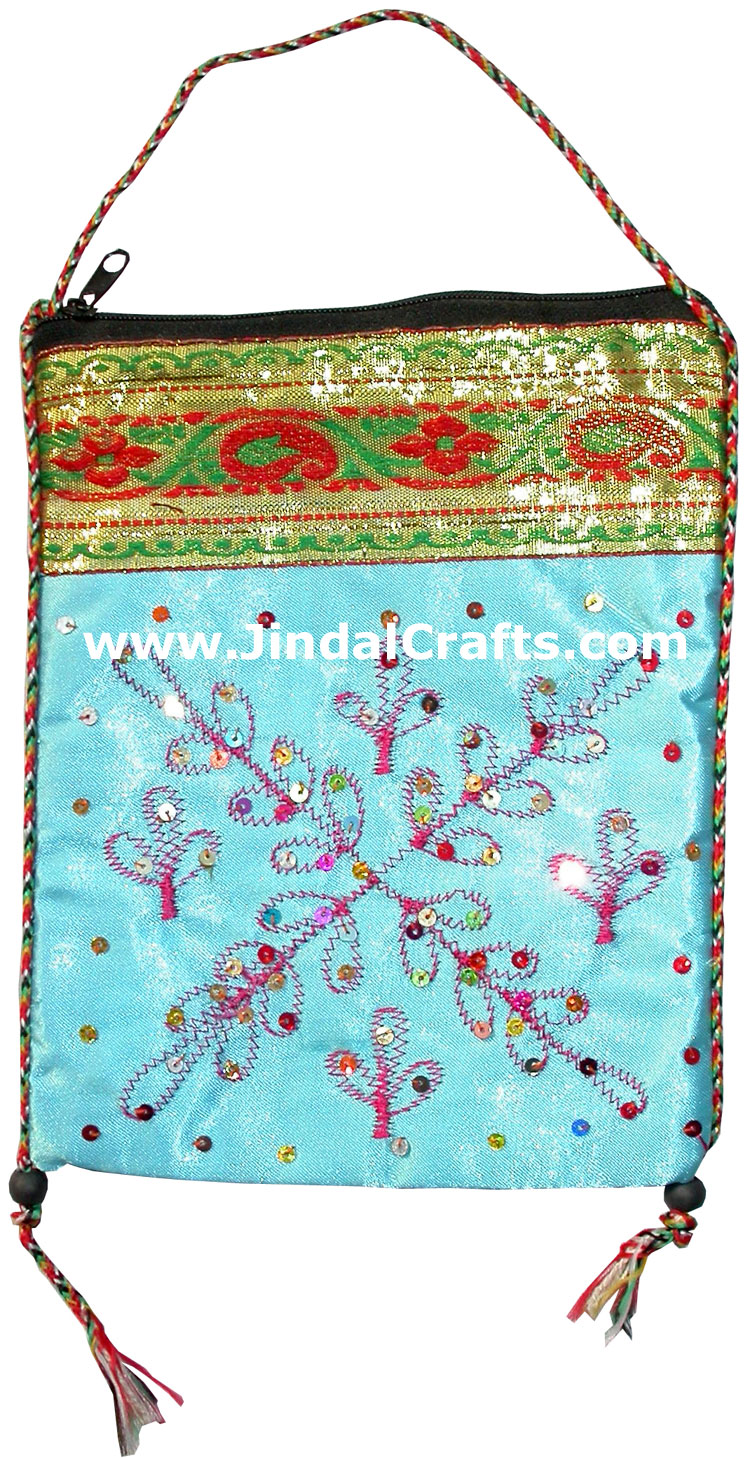 Designer Cotton Bag Eco Friendly Hand Crafted India Art
