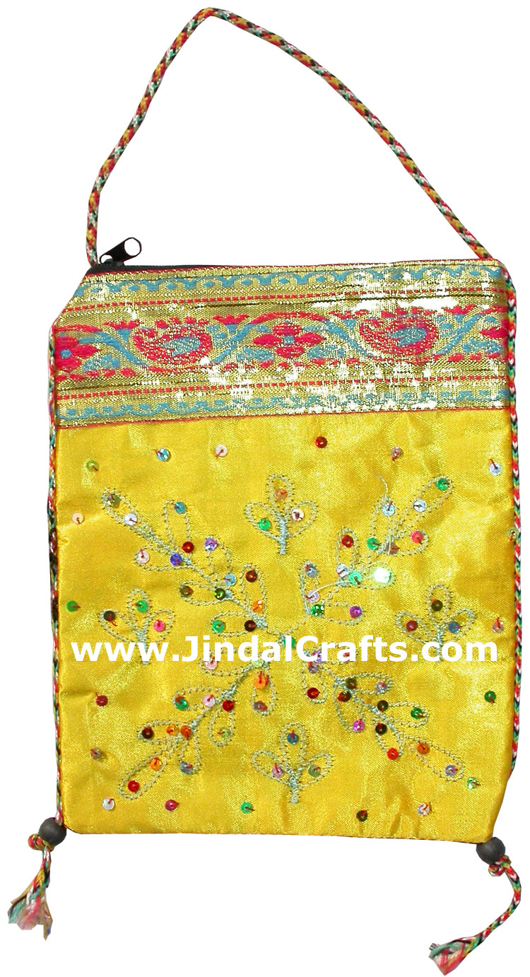 Designer Cotton Bag Eco Friendly Hand Crafted India Art