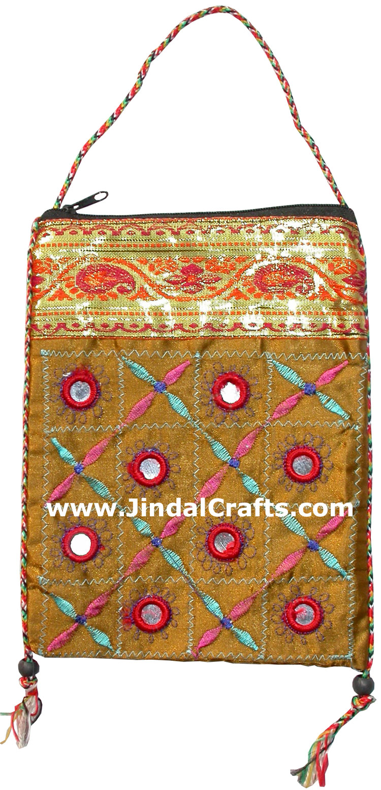 Designer Cotton Bag Eco Friendly Hand Crafted India Art