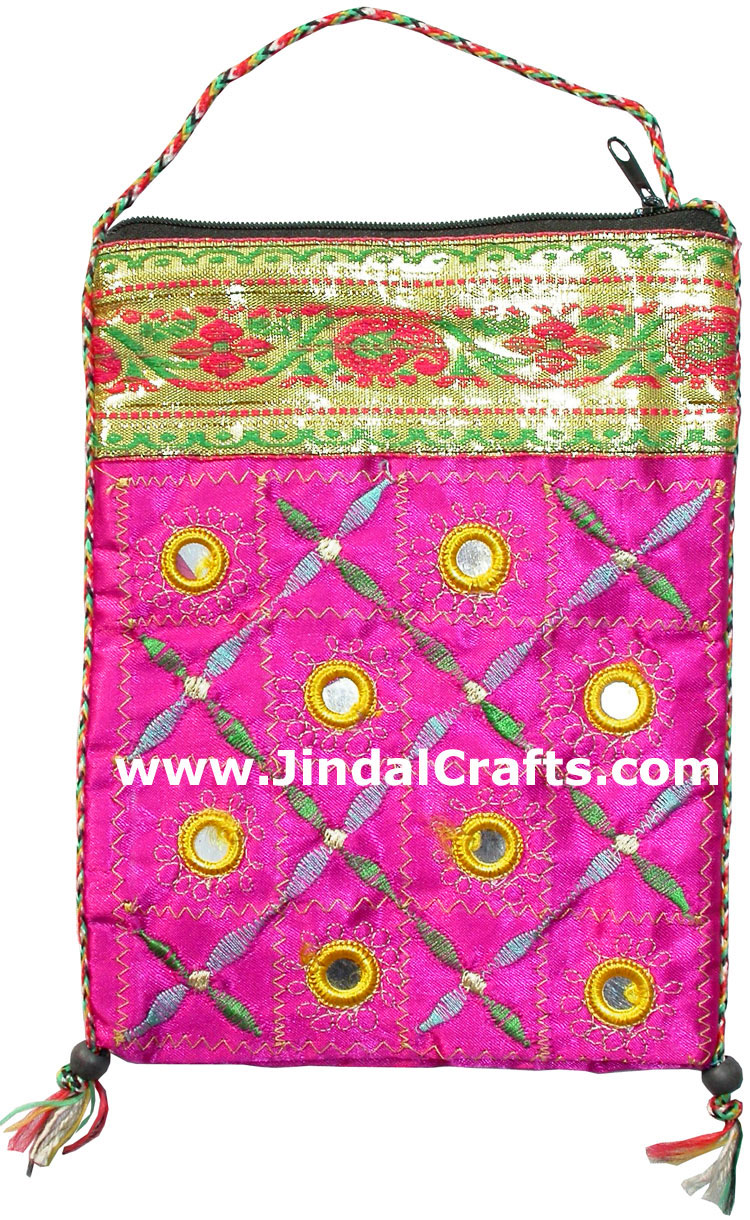 Designer Cotton Bag Eco Friendly Hand Crafted India Art