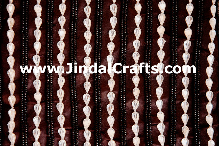 Hand Embroidered Designer Beaded Jari Bag Purse