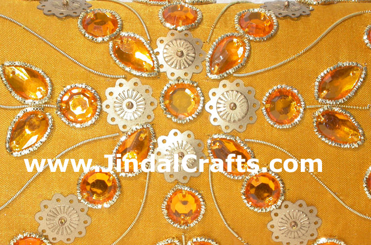 Hand Embroidered Designer Beaded Jari Bag Purse