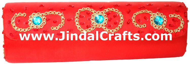 Hand Embroidered Designer Beaded Jari Bag Purse