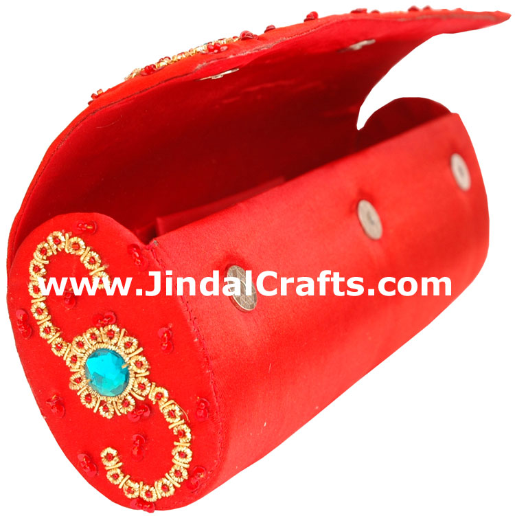 Hand Embroidered Designer Beaded Jari Bag Purse