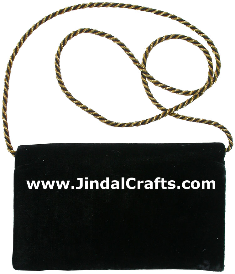 Hand Embroidered Designer Beaded Jari Bag Purse
