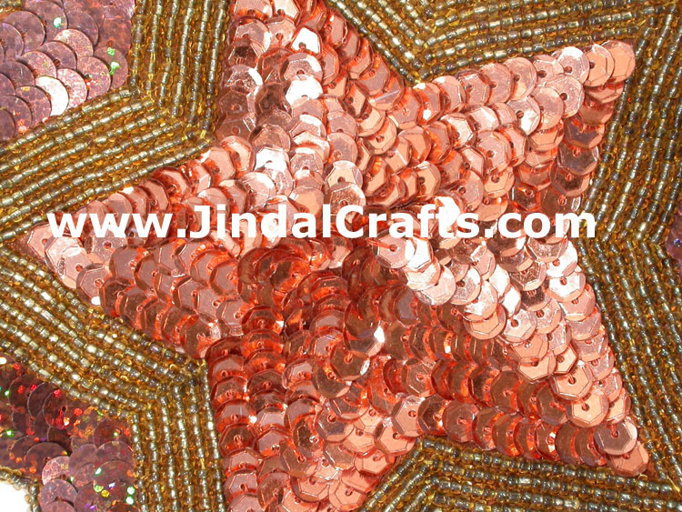Hand Embroidered Designer Beaded Jari Bag Purse
