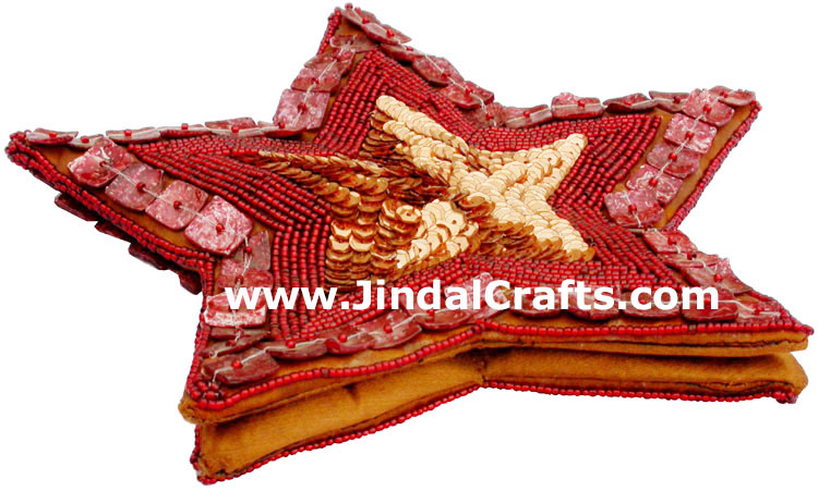 Hand Embroidered Designer Beaded Jari Bag Purse