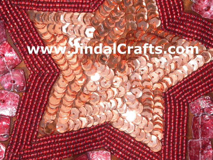 Hand Embroidered Designer Beaded Jari Bag Purse