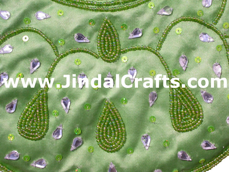 Hand Embroidered Designer Beaded Jari Bag Purse