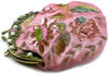 Hand Embroidered Designer Beaded Jari Clutch Bag Purse