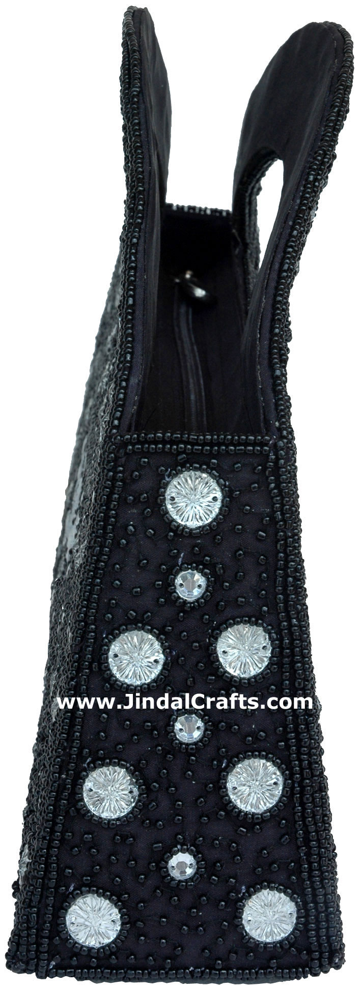 Hand Embroidered Designer Beaded Jari Bag Purse India