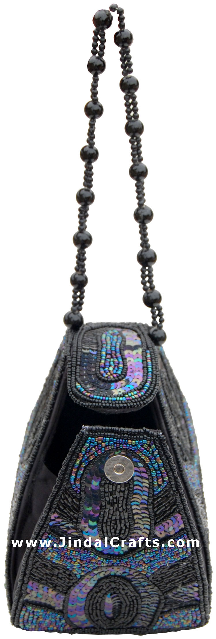 Hand Embroidered Designer Beaded Jari Bag Purse