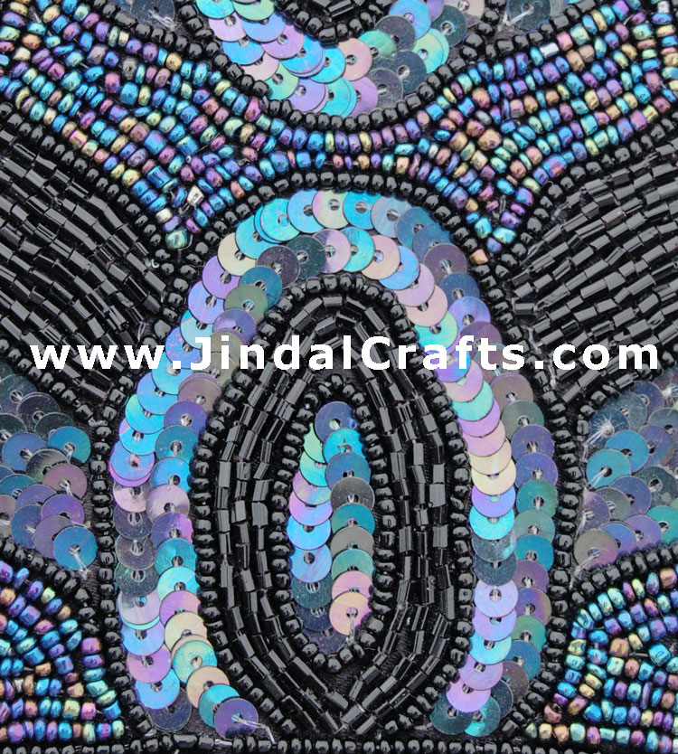 Hand Embroidered Designer Beaded Jari Bag Purse