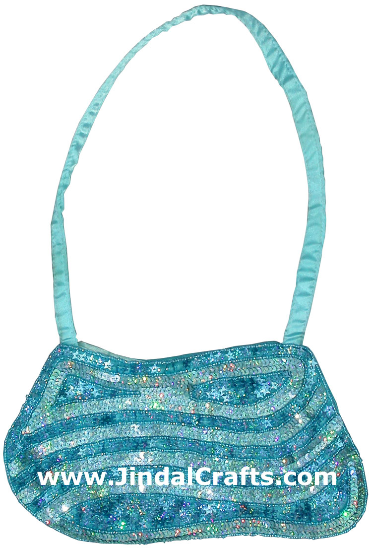 Hand Embroidered Designer Pattern Purse India Gifts Art