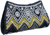 Designer Clutch Handbag Purse Hand Embroidered Indian