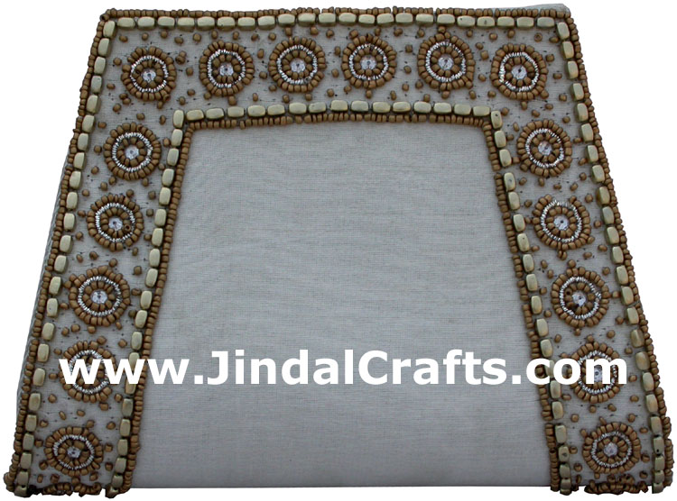Designer Clutch Handbag Purse Hand Embroidered Indian