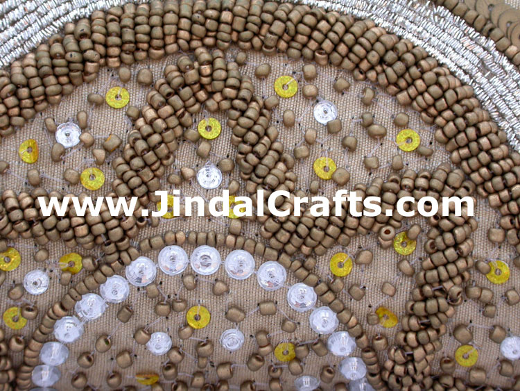 Designer Clutch Handbag Purse Hand Embroidered Indian