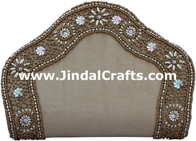 Designer Clutch Handbag Purse Hand Embroidered Indian