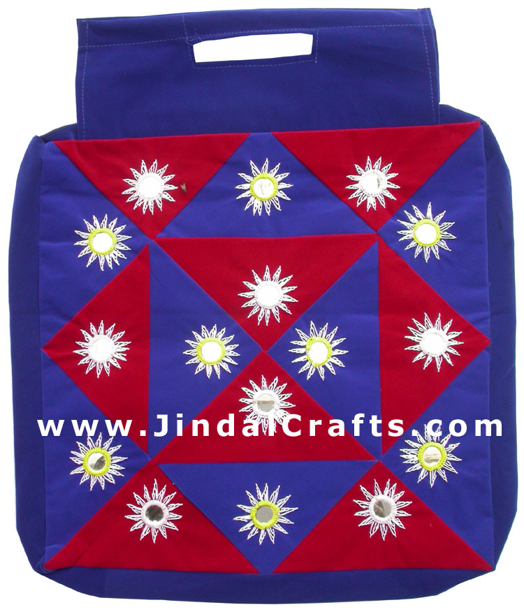 Colorful Eco Friendly Long Life Velvet Handbag India