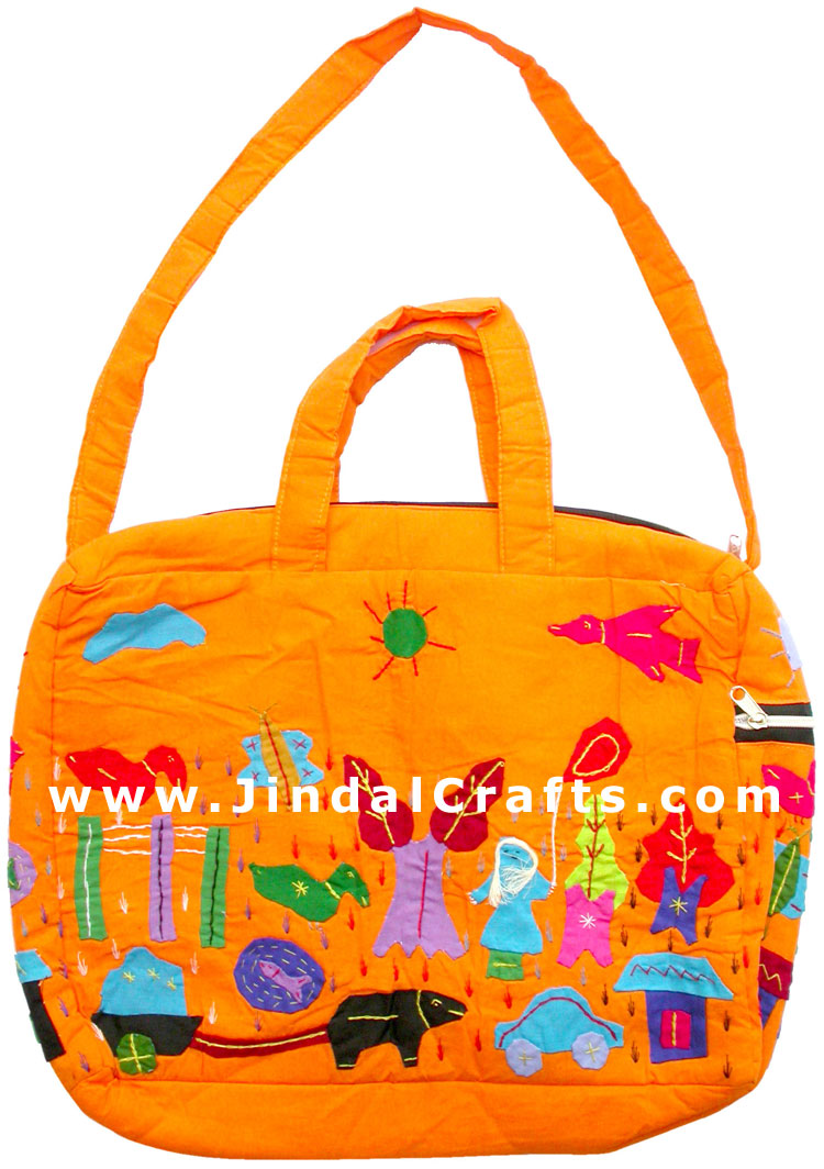 Colorful Eco Friendly Patch Work Shopping Bags India