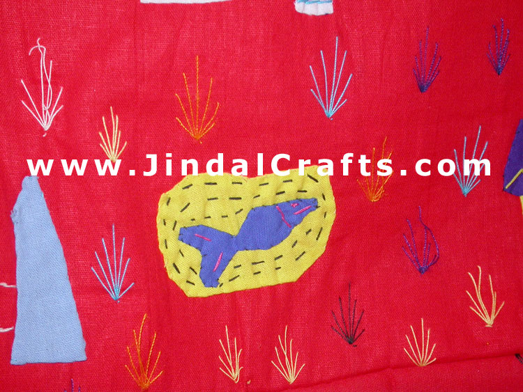Colorful Eco Friendly Patch Work Shopping Bags India