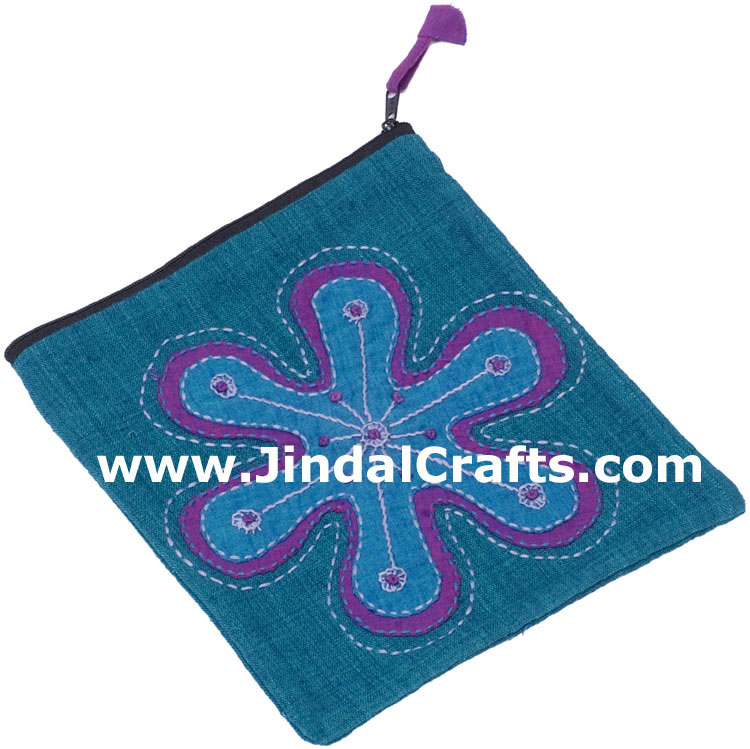 Hand Embroidered Designer Handbag Purse from India