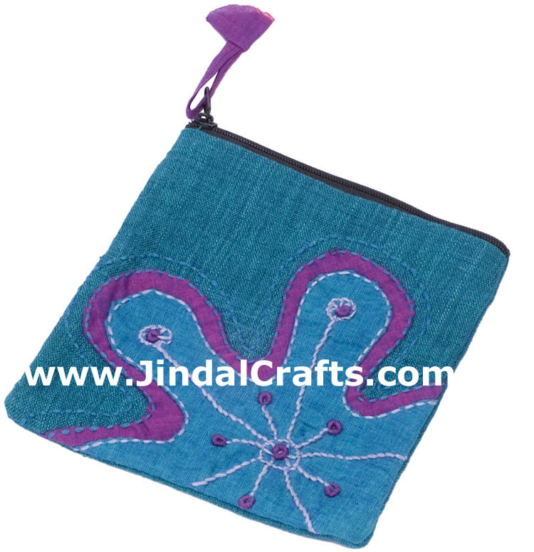 Hand Embroidered Designer Handbag Purse from India