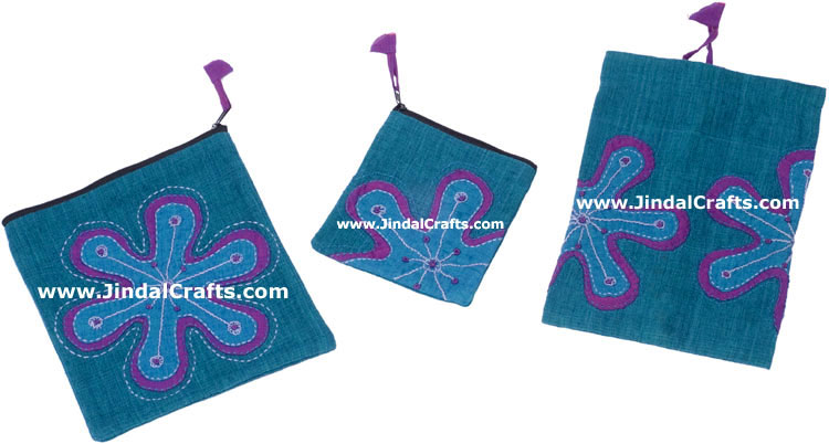 Hand Embroidered Designer Handbag Purse from India