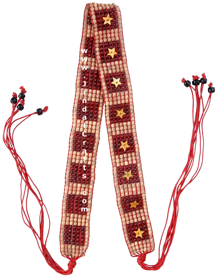 Handmade Embroidered Beaded Ladies Fashion Belt India