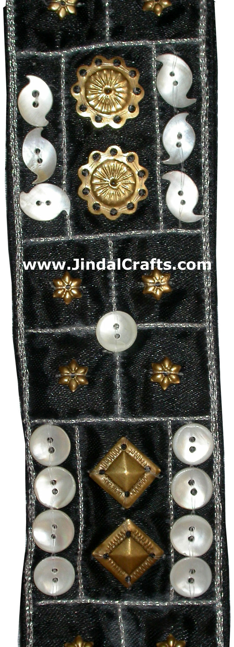 Handmade Embroidery Beaded Ladies Woemen's Fashion Belt Indian Traditional Art