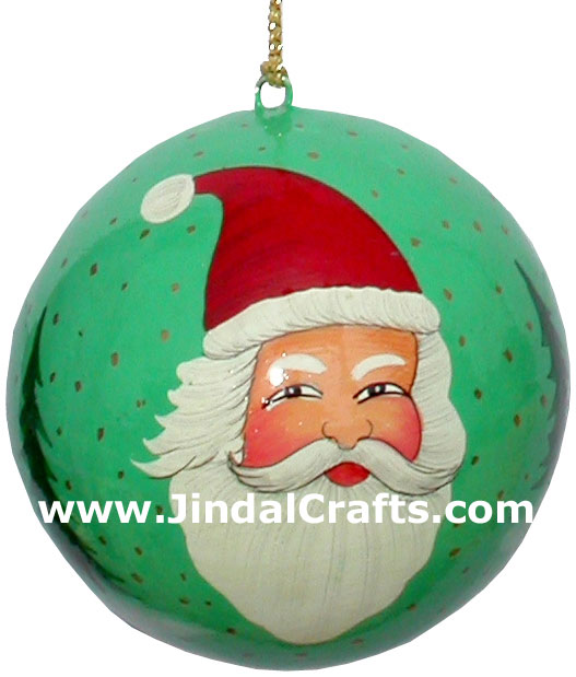 Handmade Papier Mache Decorative Painted Ball India Art