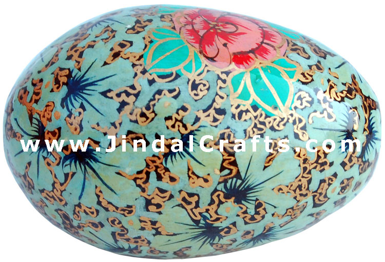 Handmade Papier Mache Decorative Painted Easter Egg