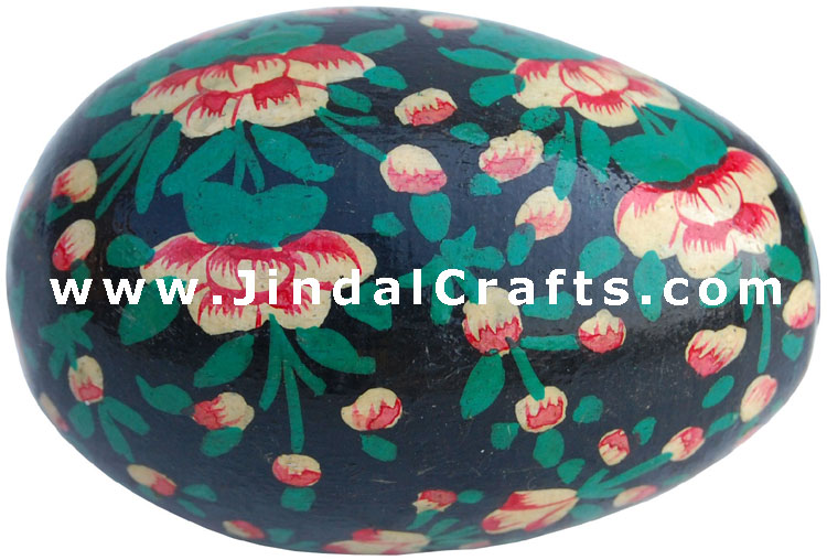 Handmade Papier Mache Decorative Painted Easter Egg