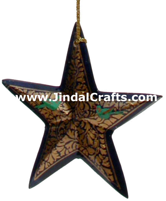 Handmade Papier Mache Christmas Decoration Hangings