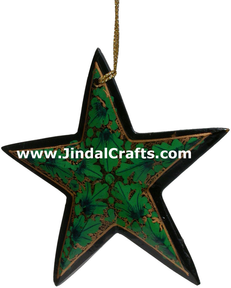 Handmade Papier Mache Christmas Decoration Hangings