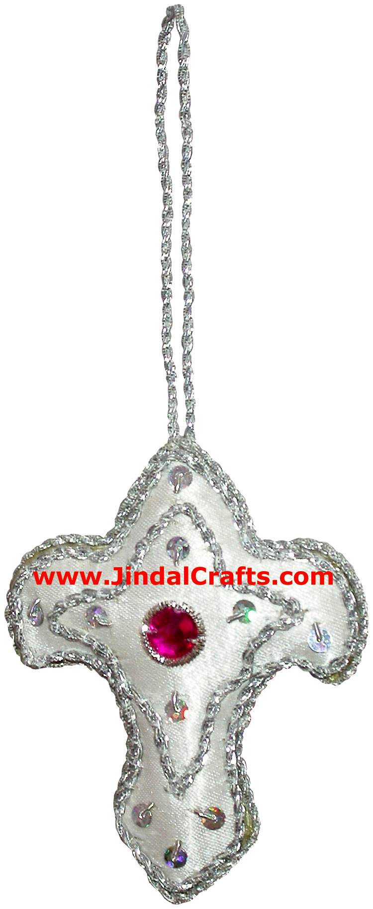 Tree - Hand Embroidered Beaded Christmas Ornaments