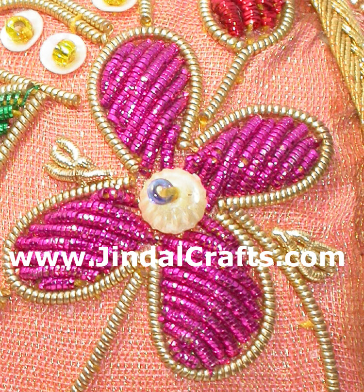 Hand Embroidered Jari Christmas Decoration Hangings