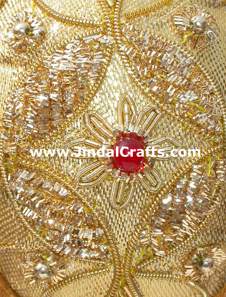 Hand Embroidered Jari Christmas Decoration Hangings