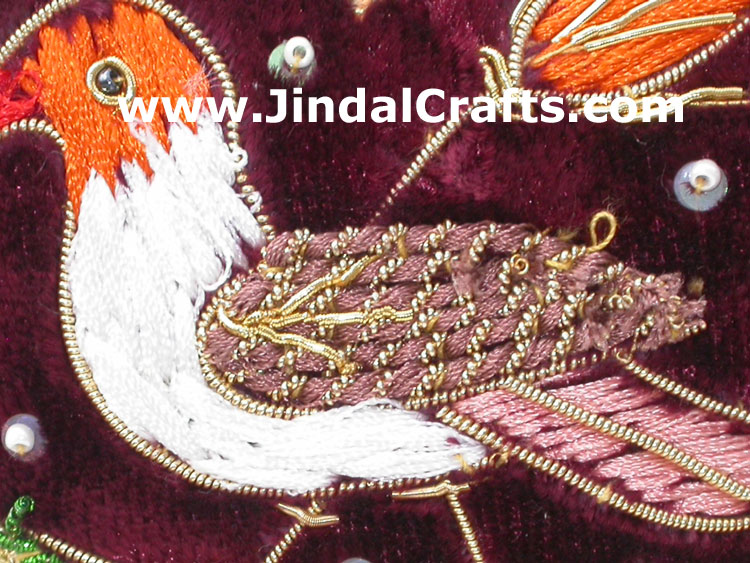 Hand Embroidered Jari Christmas Decoration Hangings