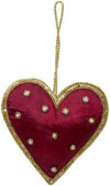 Hand Embroidered Jari Christmas Decoration Hangings