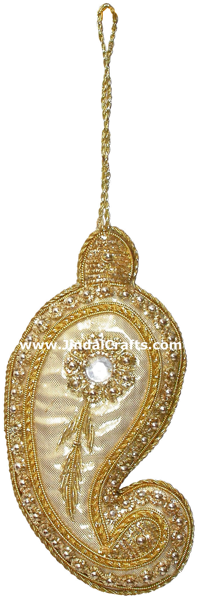 Hand Embroidered Jari Christmas Decoration Hangings