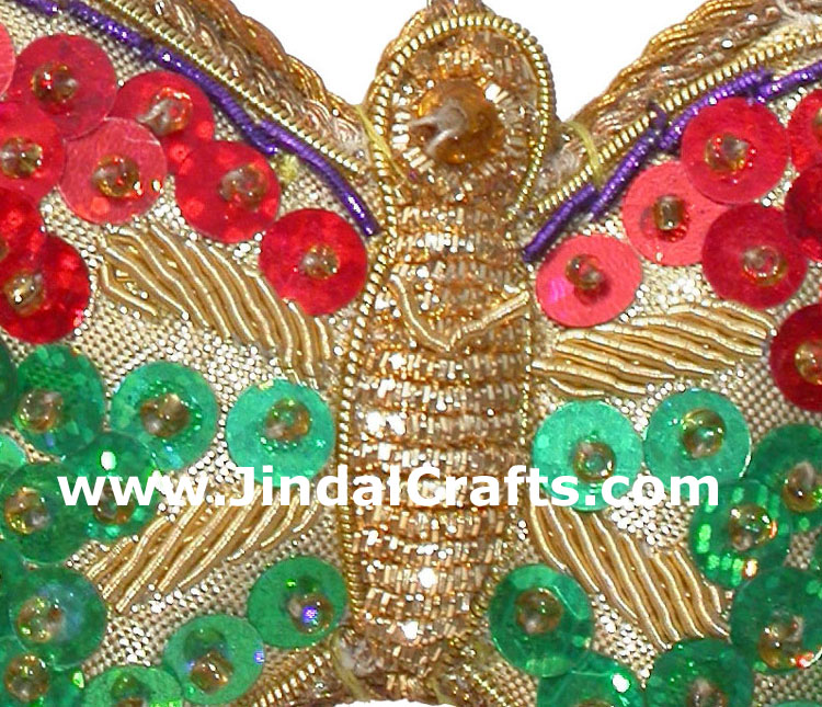 Hand Embroidered Jari Christmas Decoration Hangings