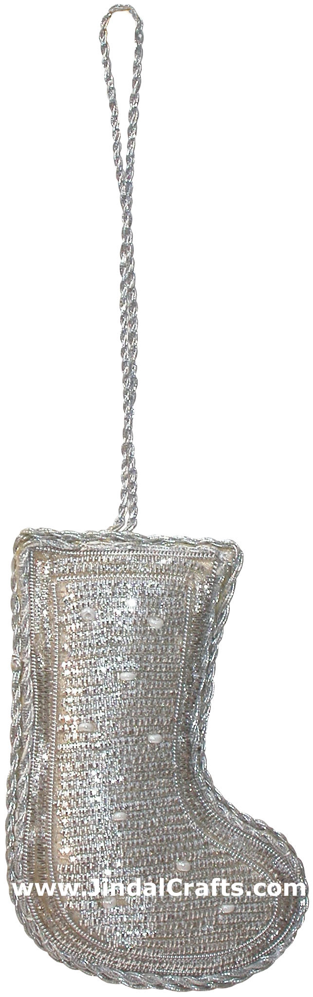 Hand Embroidered Jari Christmas Decoration Hangings