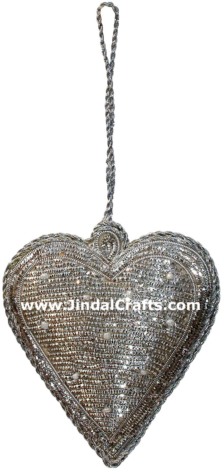 Hand Embroidered Jari Christmas Decoration Hangings