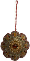 Hand Embroidered Zari Christmas Hangings Ornament India