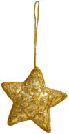 Beaded Ornaments Hand Embroidered Xmas Holiday Gift Art