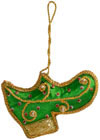 Beadwork Cotton Ornaments Christmas Handcrafted India