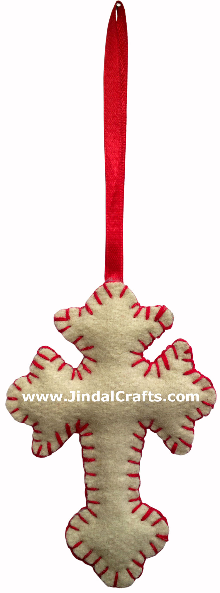 Hand Embroidered Beaded Zari Zardozi Christmas Ornaments Holiday Decoration Art