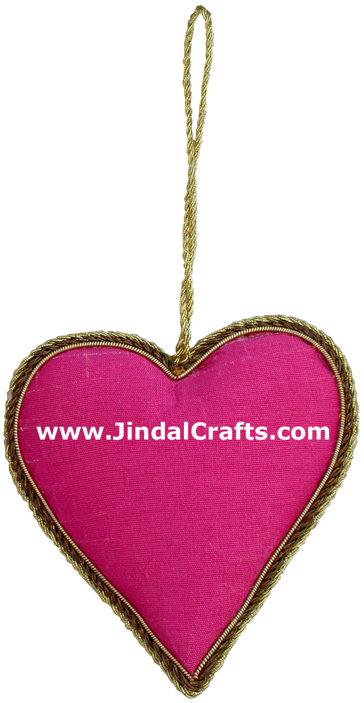 Set of Beaded Ornaments Hand Embroidered Xmas Holidays